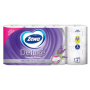 Zewa Deluxe Aqua Tube Lavender Dreams parfémovaný toaletní papír 150 útržků 3 vrstvý 8 kusů, rolička, kterou můžete spláchnout