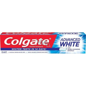 Colgate Advanced Whitening zubní pasta s bělicím účinkem 125 ml