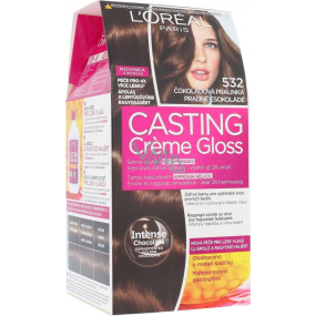 Loreal Paris Casting Creme Gloss barva na vlasy 532 čokoládová pralinka