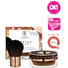 Vita Liberata Trystal Minerals Powder Samoopalovací minerální exkluzivní pudr s matujícím efektem 01 Sunkissed 9 g