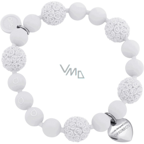 Ops! Objects Boule Bracelet náramek OPSBR-241 bílá