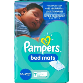 Pampers Bed Mats podložky na ochranu matrace 90 x 80 cm 7 kusů