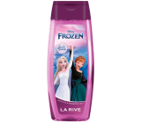 Disney Frozen Sweet Banana 2v1 šampon a koupelové mléko pro děti 250 ml