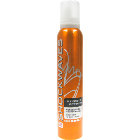 Wella Shockwaves Ultimate Effects Wonder Frizz Fighter Mousse bojující s kadeřemi pěnové tužidlo 200 ml