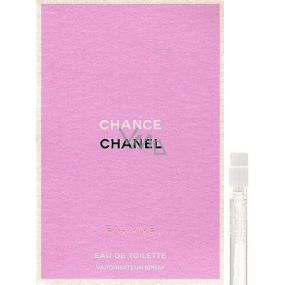 Chanel Chance Eau Vive toaletní voda pro ženy 2 ml s rozprašovačem, vialka