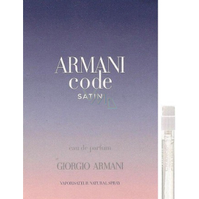 Giorgio Armani Code Femme Satin parfémovaná voda 1,2 ml s rozprašovačem, vialka
