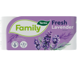Tento Family Fresh Lavender parfémovaný toaletní papír 2 vrstvý 150 útržků 8 kusů