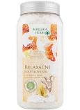 Bohemia Gifts Med a Kozí mléko relaxační sůl do koupele 900 g