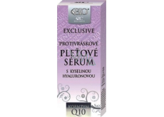 Bione Cosmetics Exclusive & Q10 s kyselinou hyaluronovou protivráskové pleťové sérum pro smíšenou až mastnou pleť 40 ml