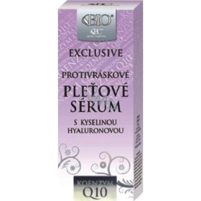 Bione Cosmetics Exclusive & Q10 s kyselinou hyaluronovou protivráskové pleťové sérum pro smíšenou až mastnou pleť 40 ml