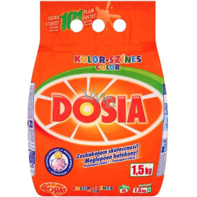 Dosia Color prací prášek na barevné prádlo 15 dávek 1,5 kg