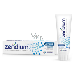Zendium Complete Protection zubní pasta pro přirozeně silné zuby, zdravější dásně a méně plaku 75 ml