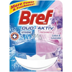 Bref Duo Aktiv Lotus & Levandule tekutý WC blok komplet 50 ml