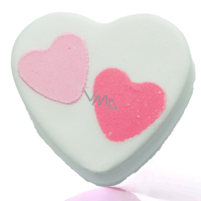 Bomb Cosmetics Srdce k srdci - Heart 2 Heart Šumivý balistik do koupele 100 g