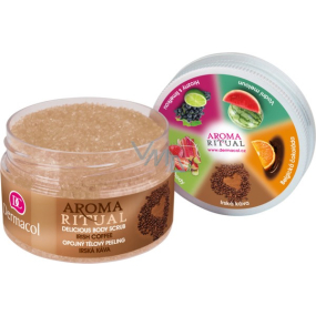 Dermacol Aroma Ritual Irská káva Opojný tělový peeling 200 g