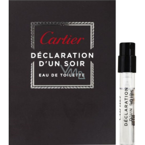 Cartier Declaration d Un Soir toaletní voda pro muže 1,5 ml s rozprašovačem, vialka