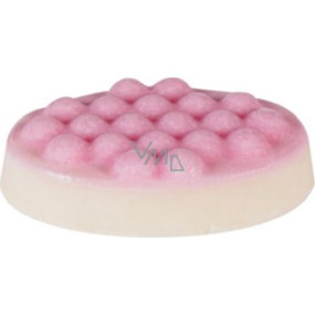 Bomb Cosmetics Sametová jahoda - Velvet Strawberry Masážní tuhé máslo 75 g