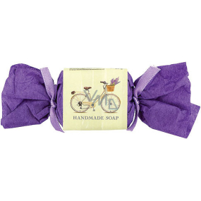 Bohemia Gifts Life Riding ručně vyráběné toaletní mýdlo s vůní levandule bonbon 30 g