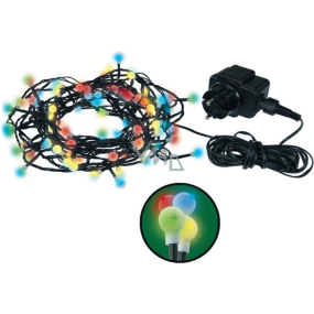 Emos Osvětlení vánoční barevné kuličky 48 m, 480 LED + 5 m přívodní kabel