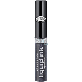 Essence Liquid Ink Eyeliner inkoustové oční linky 03 Steel The Grey 3 ml