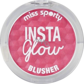 Miss Sporty Insta Glow Blusher tvářenka 006 Shiny Coral 5 g