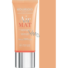 Bourjois Air Mat Foundation zmatňující make-up 03 Light Beige 30 ml
