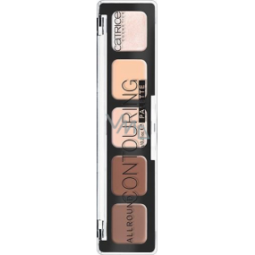 Catrice Allround Contouring Palette konturovací paleta 6 g