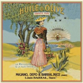Le Blanc Levandule Huile d Olive La Nicoise Vonný sáček 11 x 11 cm 8 g