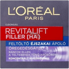 Loreal Paris Revitalift Filler HA vyplňující noční krém proti stárnutí 50 ml