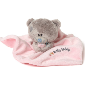 Me to You Teddy Tiny Tatty Teddy Dečka s medvídkem růžová 22 x 18 cm