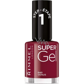 Rimmel London Super Gel lak na nehty 043 Venus 12 ml