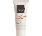 Ziaja Med Protecting SPF 50+ UVA + UVB matující opalovací krém mastnou a smíšenou pleť 50 ml