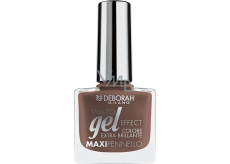 Deborah Milano Gel Effect Nail Enamel gelový lak na nehty 57 Cinnamon Suede 11 ml