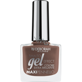 Deborah Milano Gel Effect Nail Enamel gelový lak na nehty 57 Cinnamon Suede 11 ml