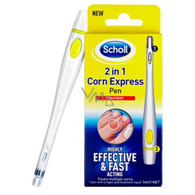 Scholl 2 in 1 Corn Express 2v1 tužka na kuří oka 2 g