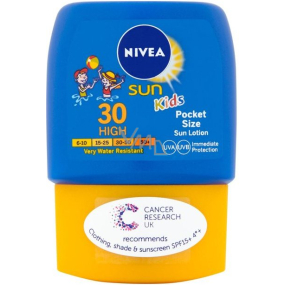 Nivea Sun Kids OF50 kapesní mléko na opalování pro děti 50 ml