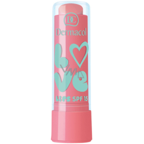 Dermacol Love Lips SPF15 balzám na rty 12 Candy 3,5 ml