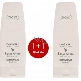 Ziaja Kozí mléko krém na ruce a nehty 80 ml + krém na ruce a nehty 80 ml suchá pokožka, duopack