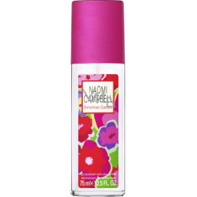 Naomi Campbell Bohemian Garden parfémovaný deodorant sklo pro ženy 75 ml