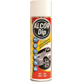 Alcor Dip snímatelná tekutá fólie Bílý - mat 500 ml sprej