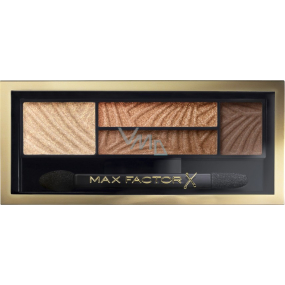 Max Factor Smokey Eye Drama Kit 2v1 oční stíny a pudr na obočí 03 Sumptuos Gold 1,8 g