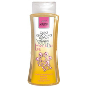 Bione Cosmetics Hyaluron Life s kyselinou hyaluronovou čisticí odličovací pleťové tonikum pro všechny typy pleti 255 ml