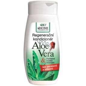 Bione Cosmetics Aloe Vera & Panthenol kondicionér pro všechny typy vlasů 260 ml