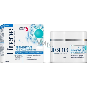 Lirene Healthy Skin+ Citlivá a alergická pleť hydratační krém pro zmírnění podráždění 50 ml