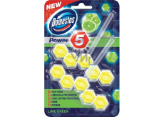 Domestos Power 5 Lime Wc tuhý blok 2 x 55 g
