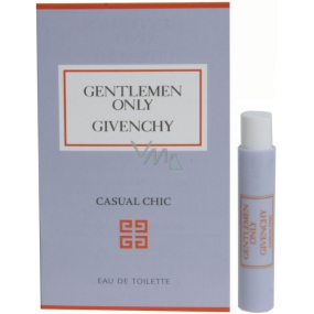 Givenchy Gentlemen Only Casual Chic toaletní voda pro muže 1 ml s rozprašovačem, vialka
