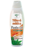 Bione Cosmetics Panthenol + Cannabis tělové mléko pro všechny typy pokožky 500 ml