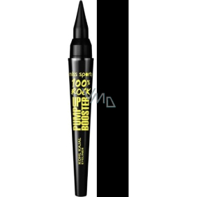 Miss Sporty Pump Up Booster 100% Rock Kohl Kajal Eyeliner tužka na oči 001 100% Black 1,5 g
