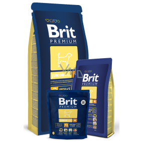 Brit Premium Junior M pro štěňata psy 2-12 měsíců středních plemen 10 -25 kg - 3 kg Kompletní krmivo