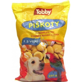 Tobby Piškoty krmné pro psy a ostatní domácí zvířata 250 g